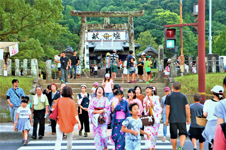 竹田神社のお祭り