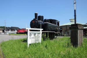 保存展示されている蒸気機関車