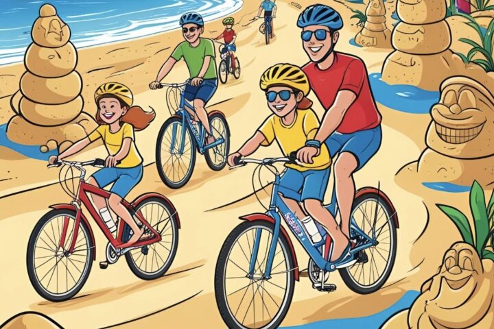 砂像をめぐろう！サイクルフォトラリー！　【鹿児島　南さつま】