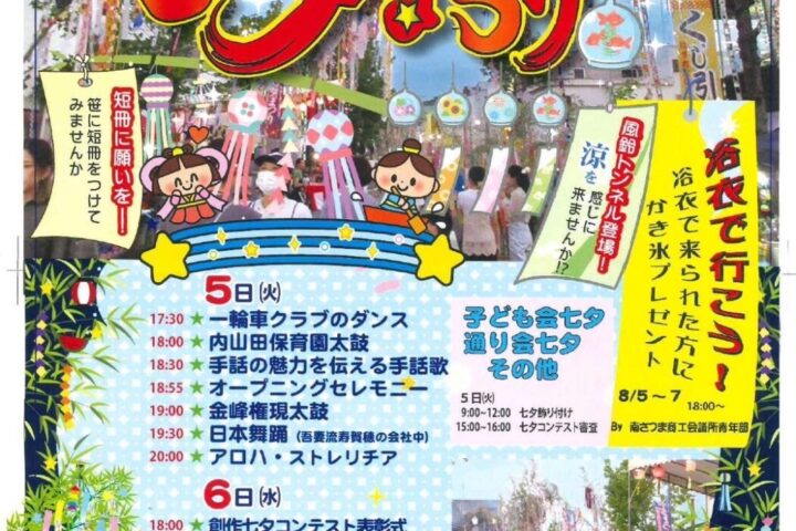 第53回加世田ゆめぴか本町七夕まつり(2025)